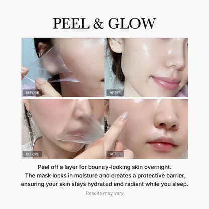 NightMask™ – Collageen Peel-Off Nachtmasker voor Gladde & Jeugdige Huid [1+1 Gratis]