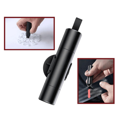 Safekey™ 2-in-1 Glasbreker & Gordelsnijder – Noodhulp voor in de Auto