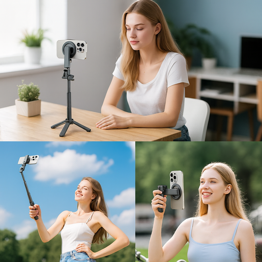 MagPod™ – Mini-magneetstatief voor stabiele, flexibele, veelzijdige & veilige bevestiging [50% Korting]