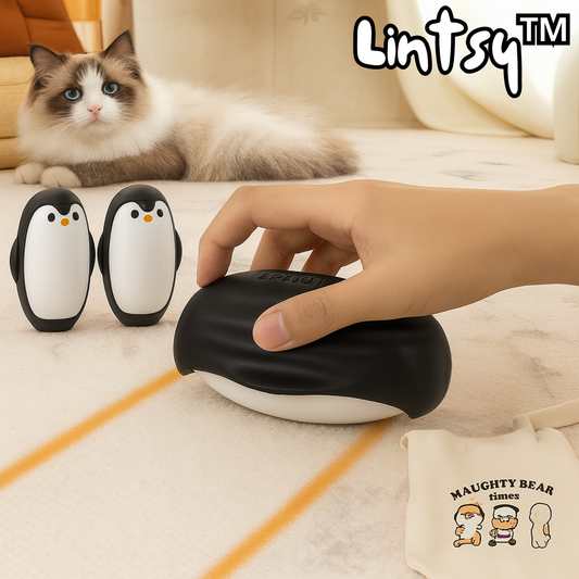 Lintsy™ – Pinguïn-pluizenverwijderaar voor schone en pluisvrije kleding [1 + 1 Gratis]