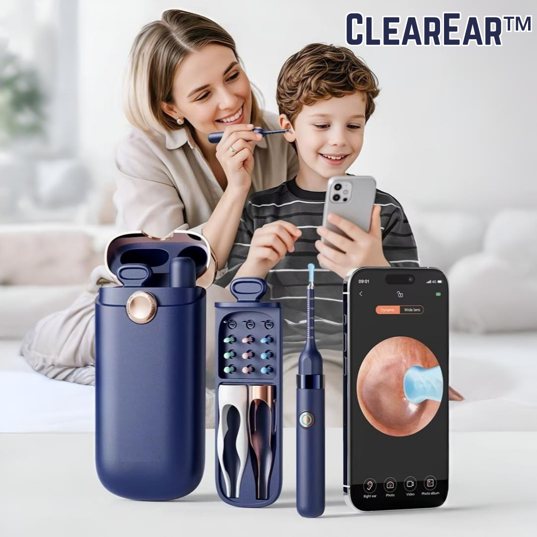 ClearEar™ – Intelligente visuele oorreiniger voor zachte, grondige en veilige reiniging [50% Korting]
