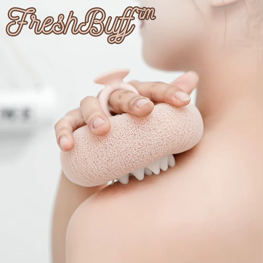 FreshBuff™ – Effectieve, huidverfijnende peeling-badspons [50% Korting]