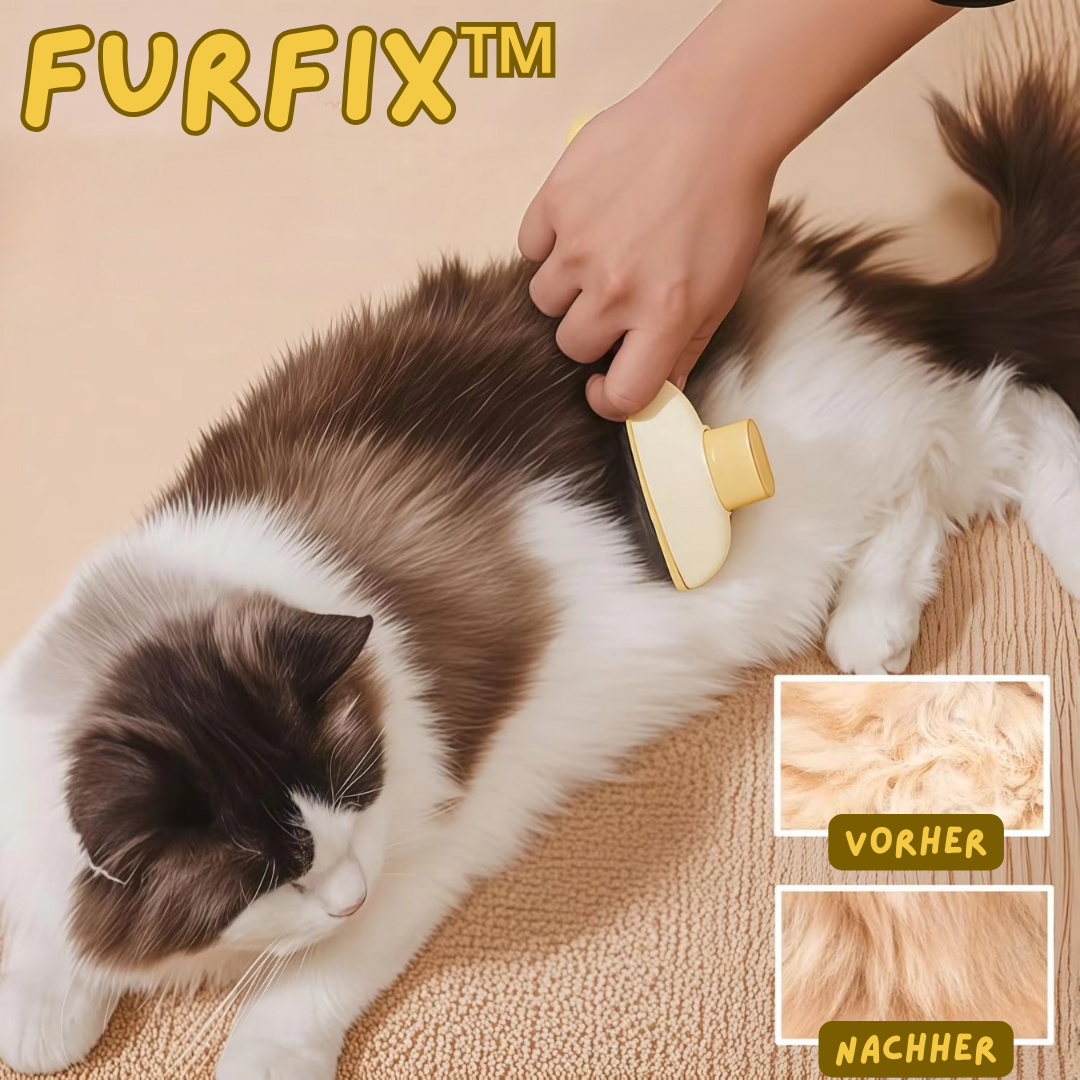 FurFix™ – One-Click Huisdierkam voor Moeiteloze Vachtverzorging [50% Korting]