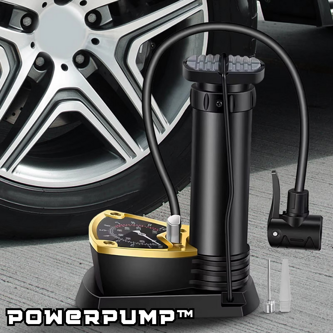 PowerPump™ – Stevige handmatige luchtpomp voor snel en moeiteloos oppompen [50% Korting]