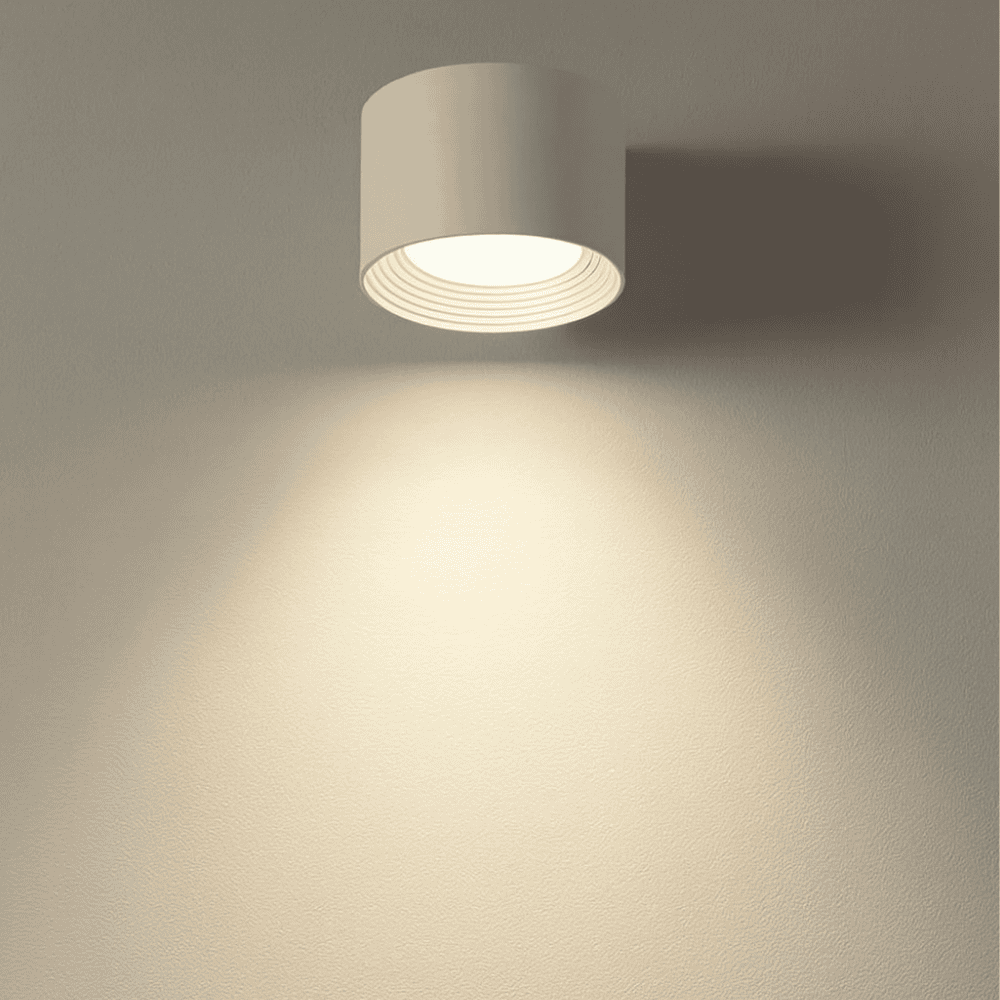Draadloze LED-wandlamp met draaibare kop en USB-C accu