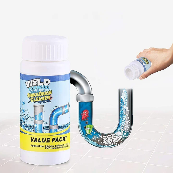 DrainFlow™ – Sterk afvoerreinigingspoeder, snel, betrouwbaar en grondig [50% Korting]