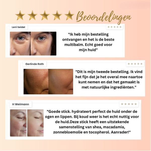 MultiBalm™ - Balsem om de huid te vernieuwen tegen rimpels [1 + 1 Gratis]