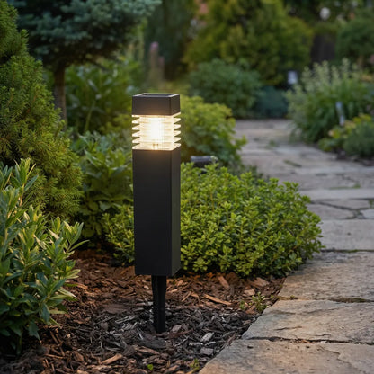 Zonne-energie LED Tuinlamp – draadloos, automatisch, weerbestendig