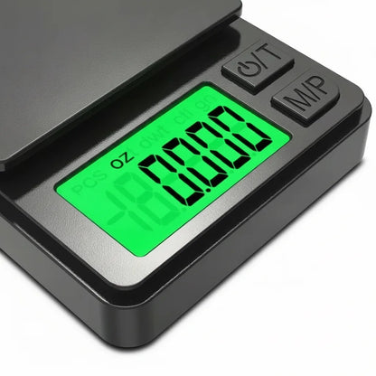 Digitale precisieweegschaal compact voor keuken, kruiden en reizen