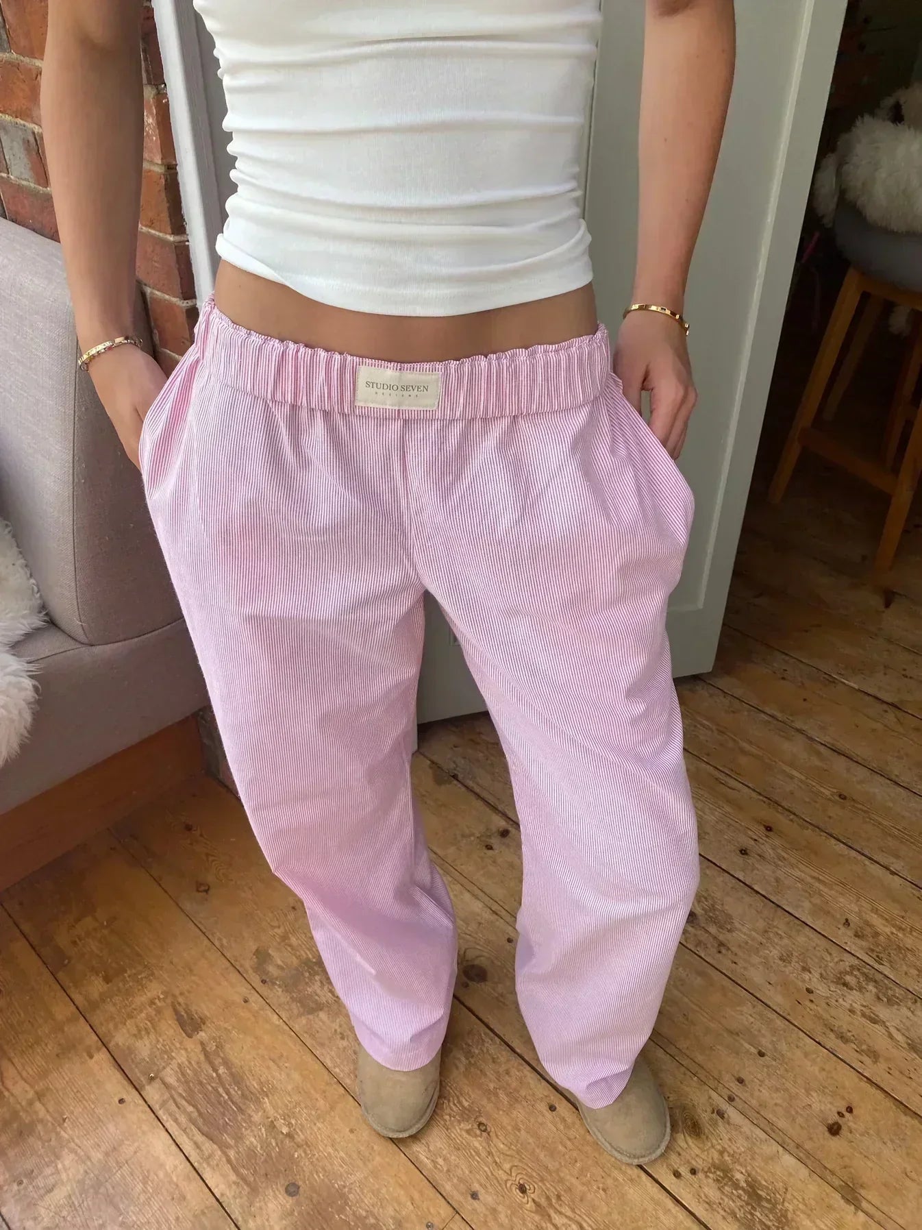 Amanda™ – Comfortabele en stijlvolle loungebroek voor dames [50% Korting]