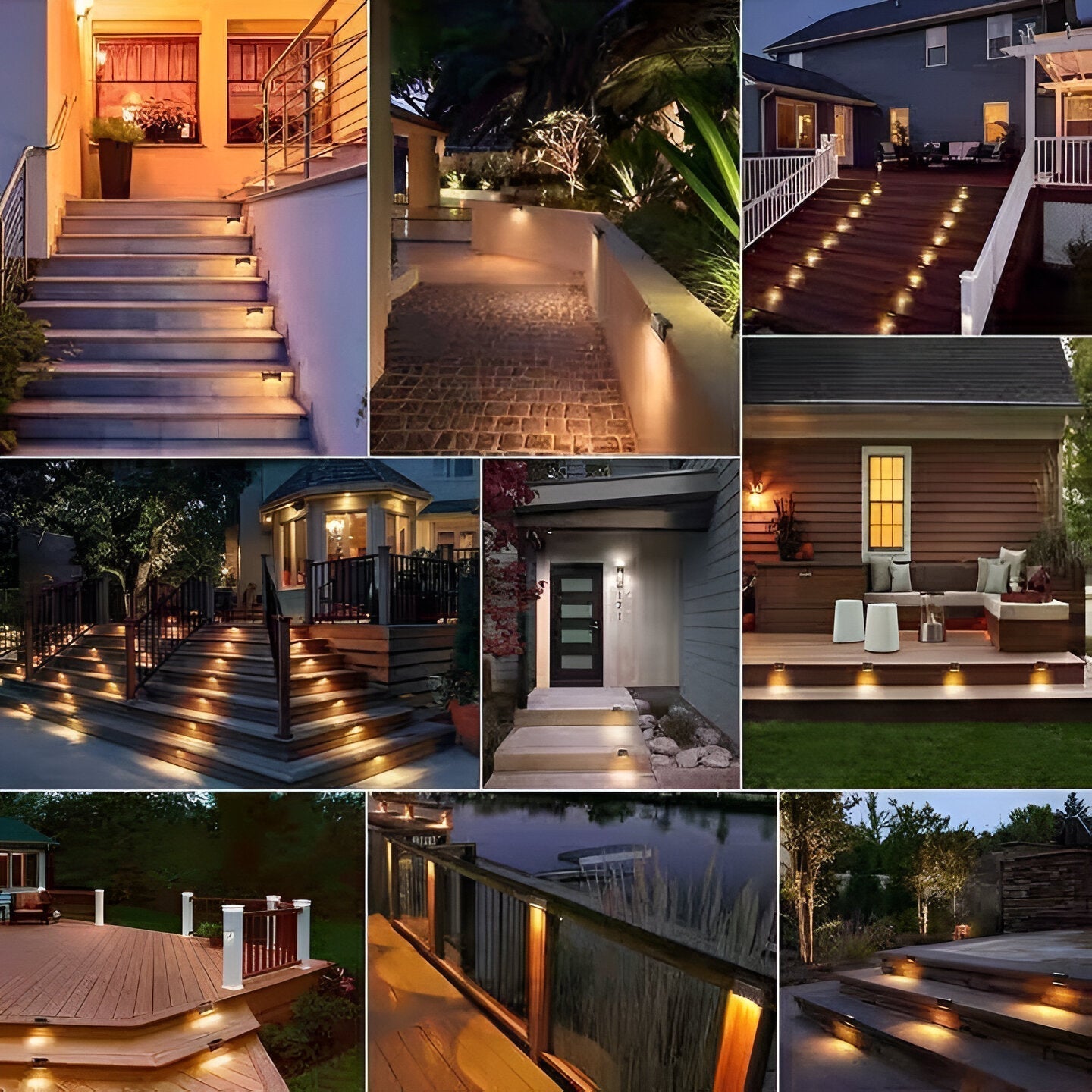 SolarPower™ - Waterdichte sfeer- en veiligheidsverlichting [3 + 3 Gratis]