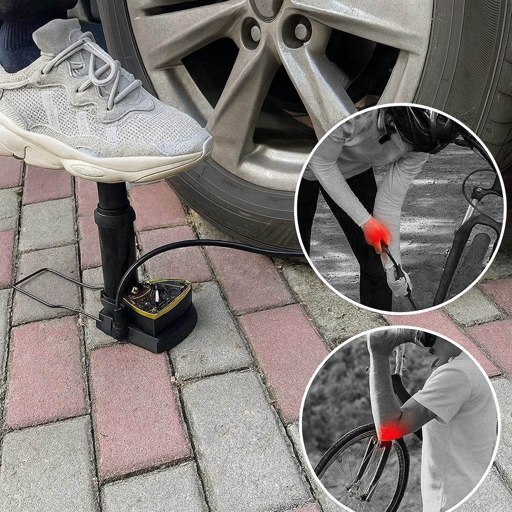 PowerPump™ – Stevige handmatige luchtpomp voor snel en moeiteloos oppompen [50% Korting]