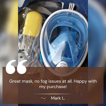 AquaDive™ Snorkelmasker – Anti-Condens, Waterdicht & Kristalhelder Zicht