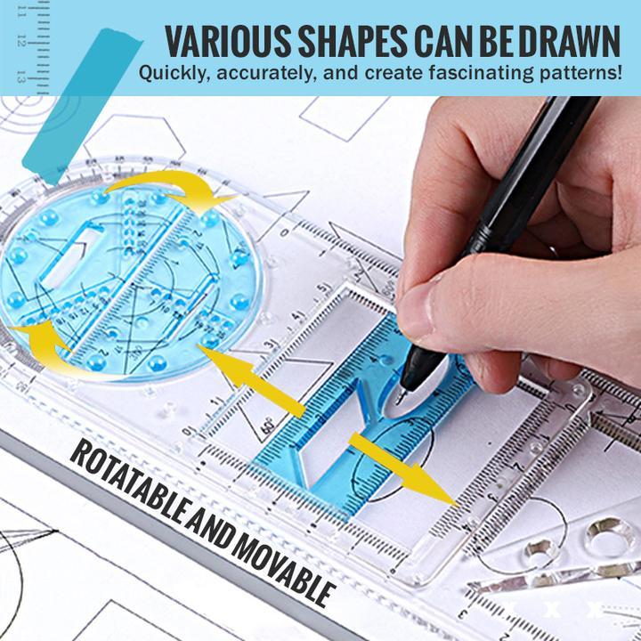 ArcSketch™ – Multifunctionale tekenliniaal voor nauwkeurig werken en creatieve projecten [1 + 1 Gratis]