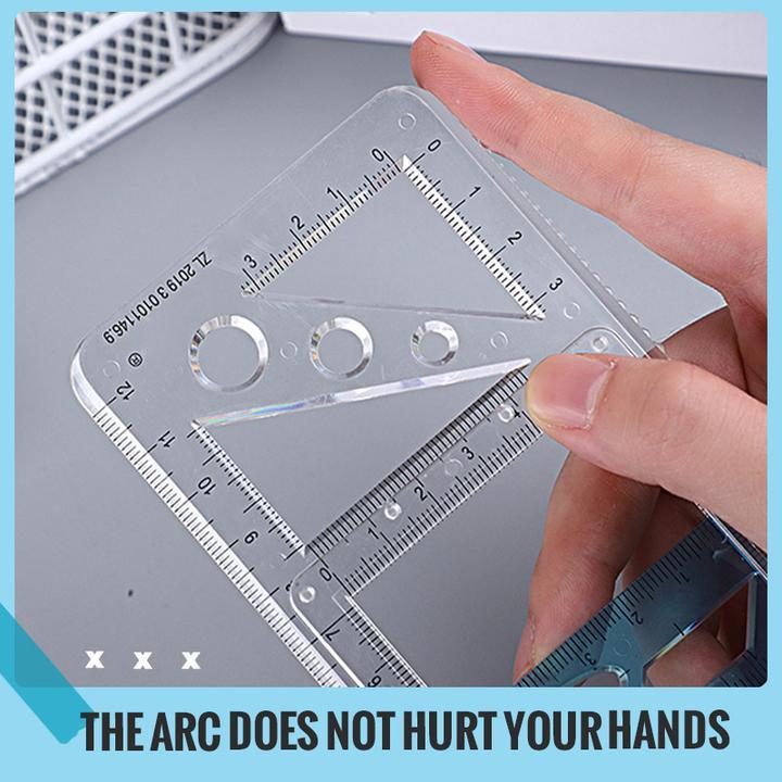 ArcSketch™ – Multifunctionale tekenliniaal voor nauwkeurig werken en creatieve projecten [1 + 1 Gratis]