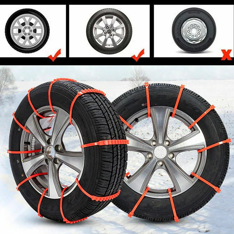 PerfectTire™ Antislip Sneeuwkettingen – Universele Autosneeuwketting