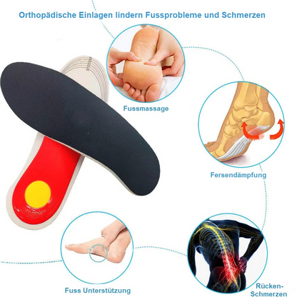 ArchEase™ – Orthopedische Inlegzolen met Voetboogondersteuning [1+1 Gratis]