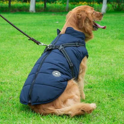 50% Korting | PawJacket™ – Waterdicht winterjack met geïntegreerd harnas [Laatste dag korting]