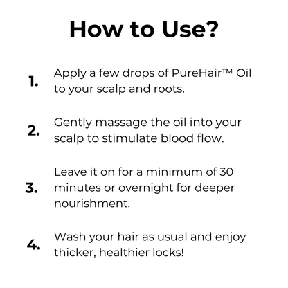 PureHair™ – Natuurlijke Haargroei Olie tegen Haaruitval [1+1 Gratis]
