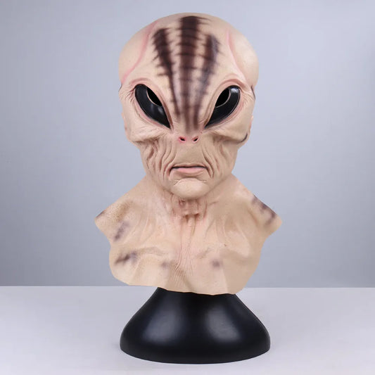 Alien masker van latex voor Halloween cosplay en horror kostuum