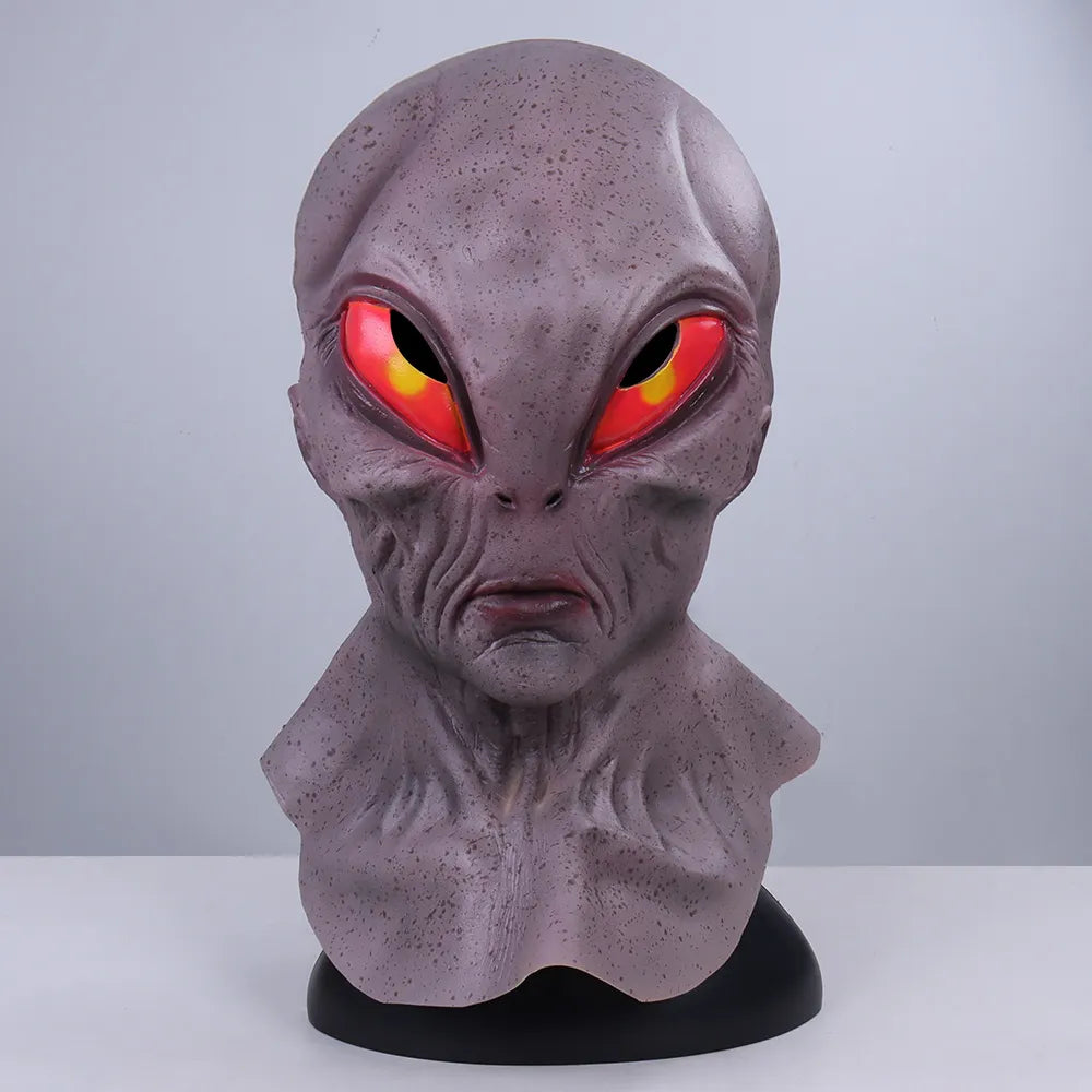 Alien masker van latex voor Halloween cosplay en horror kostuum