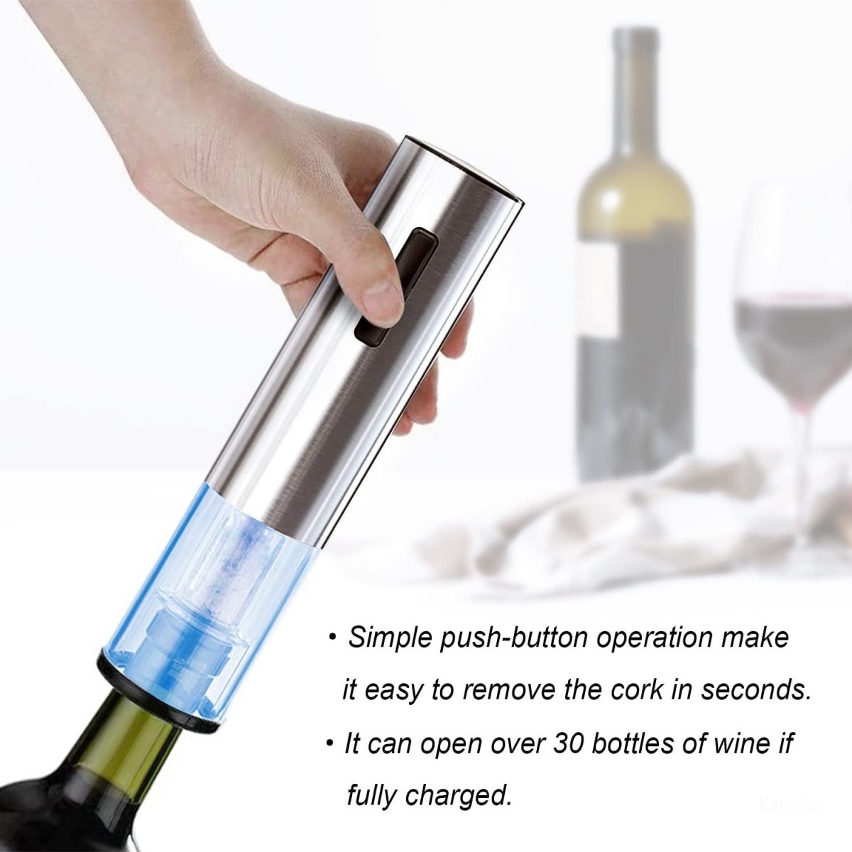 AutoWine™ - Oplaadbare elektrische flesopener [50% Korting]