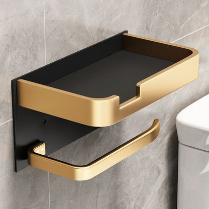 BathLine – Toiletpapierhouder met Plateau | Wandmontage Metaal