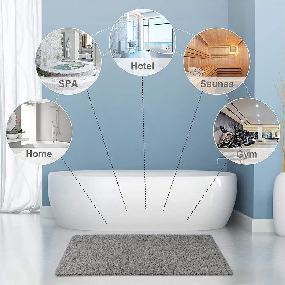 RutschSchutz™ Antislipmat voor Douche & Bad – Veilige Badmat 50x80cm