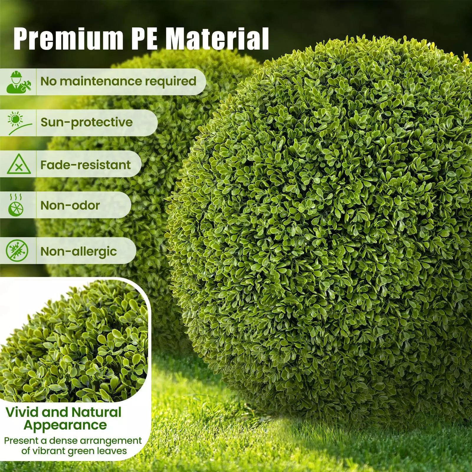 GreenSphere™ – Altijdgroene charme voor huis, tuin en balkon [1 + 1 Gratis]