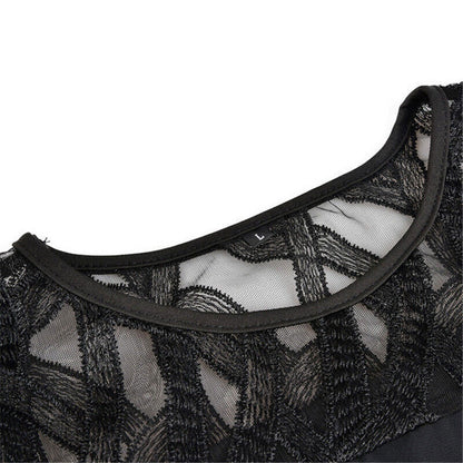 Lea™ – Dames midi-jurk met elegant kant [50% Korting]