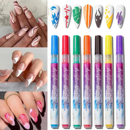 PolishPro™ Nail Art Set – 12 Kleuren voor Professionele Nageldesigns