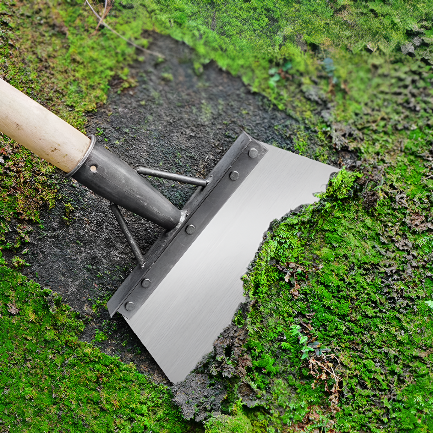 ScrapeClean™ – Multifunctionele Reinigingsschep & Tuinschraper