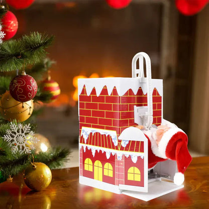 Santaction™ – Schoorsteenklimmende kerstman Decoratie | 50% korting