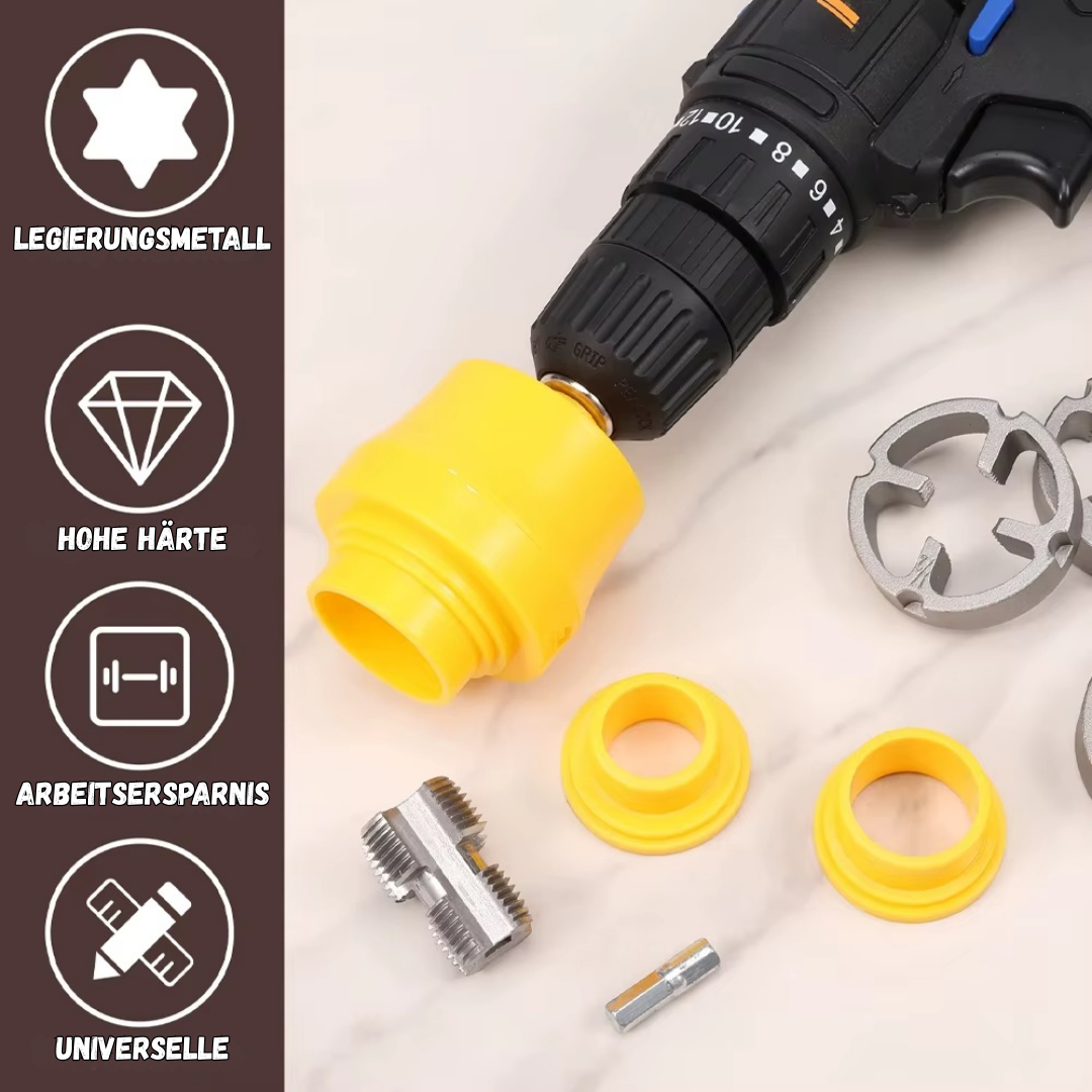 Rotex™ – Precies pijpschroefdraad-snijset voor professionele resultaten [50% Korting]