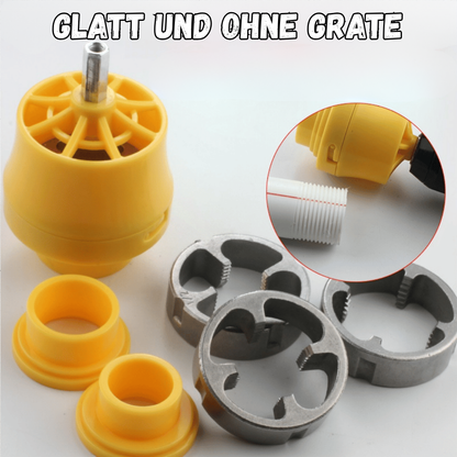 Rotex – Precieze schroefdraad voor PVC-buizen in seconden [50% korting]