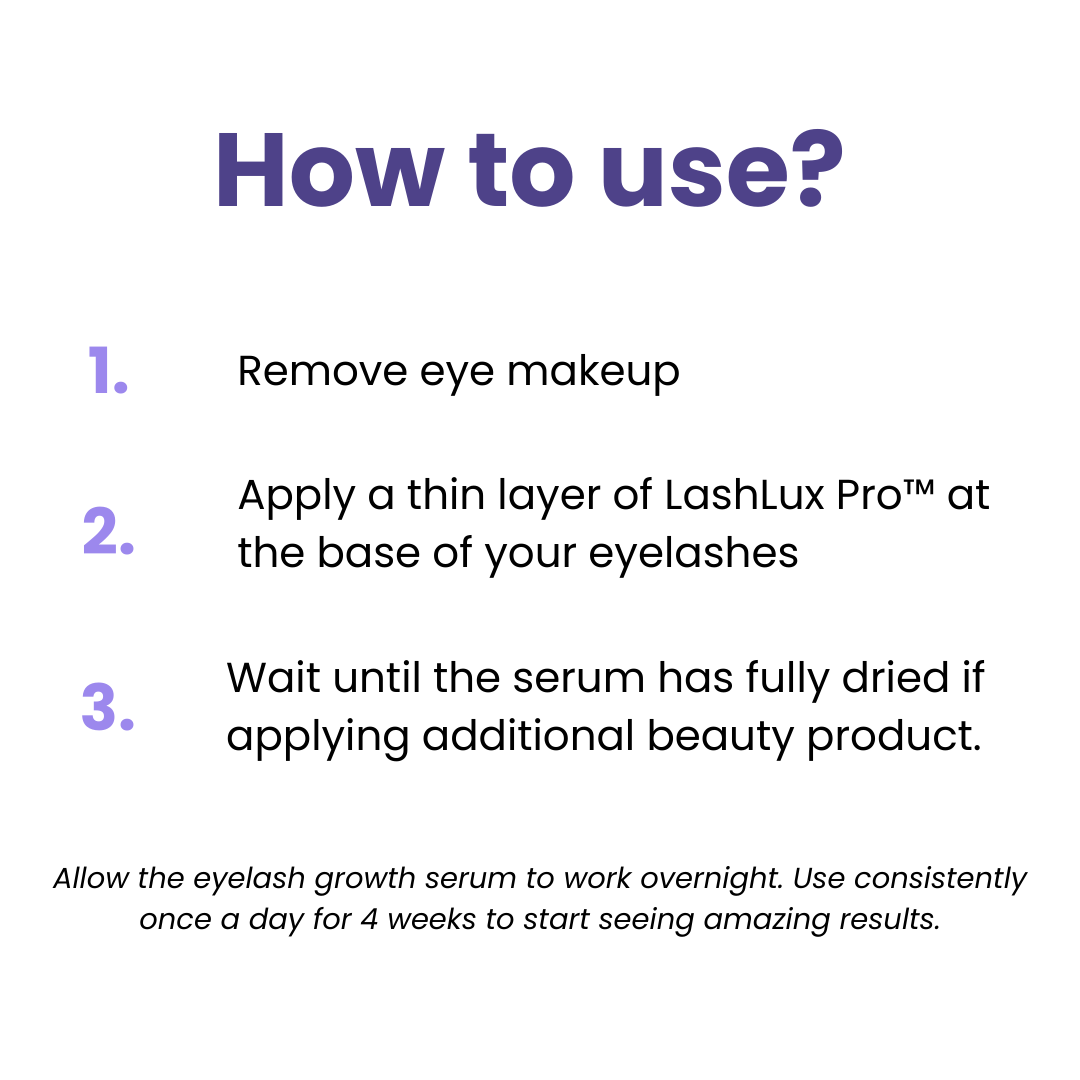 LashLux™ -  Wimpergroeiserum [1 + 1 Gratis]