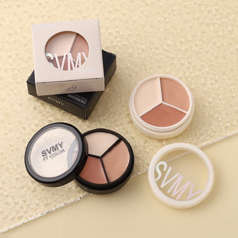 SVMY™ – Driekleurig concealer-palette voor vlekkeloze dekking en een stralende teint [1 + 1 Gratis]