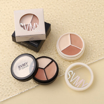 SVMY™ – Driekleurig concealer-palette voor vlekkeloze dekking en een stralende teint [1 + 1 Gratis]