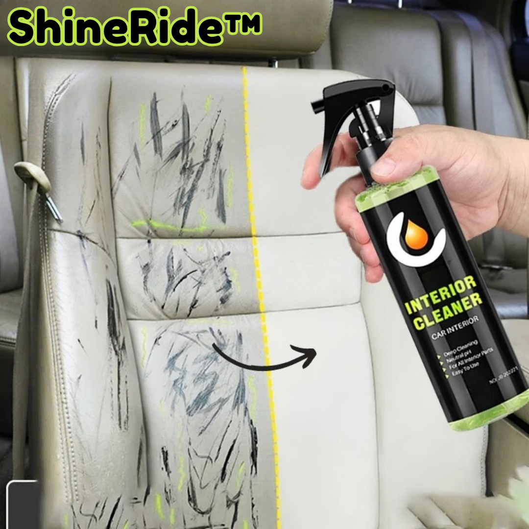 ShineRide™ – Effectieve interieurreiniger voor auto's voor stralende netheid in een handomdraai [1 + 1 Gratis]