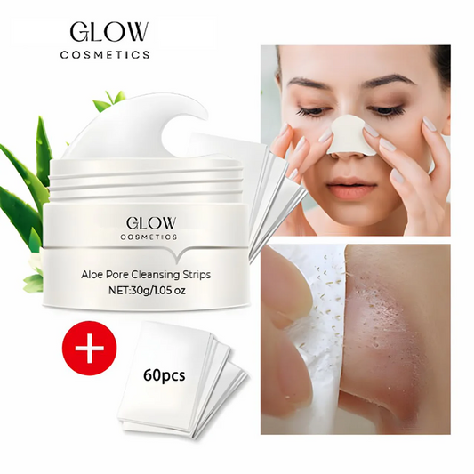 AloeGlow™ – Mee-eter verwijderaar met actieve kool en aloë vera voor een zuivere, stralende huid [1 + 1 Gratis]