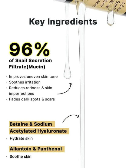 GlowFace™ – 96,3% slakkenslijm, huidregeneratie en intensieve hydratatie [50% Korting]