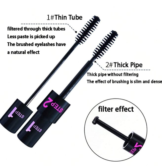 LashCurve™ – Veeg- en waterbestendige mascara voor 24 uur langdurige krul, 10 ml [50% Korting]