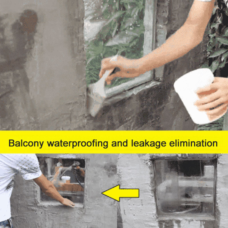 EcoSeal™ Polyurethaan Waterdichte Afdichting – Dak, Kelder & Balkon