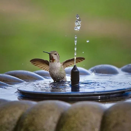 SolarSpray™ – Zonne-energie Vogelbadfontein voor uw tuin [50% Korting]