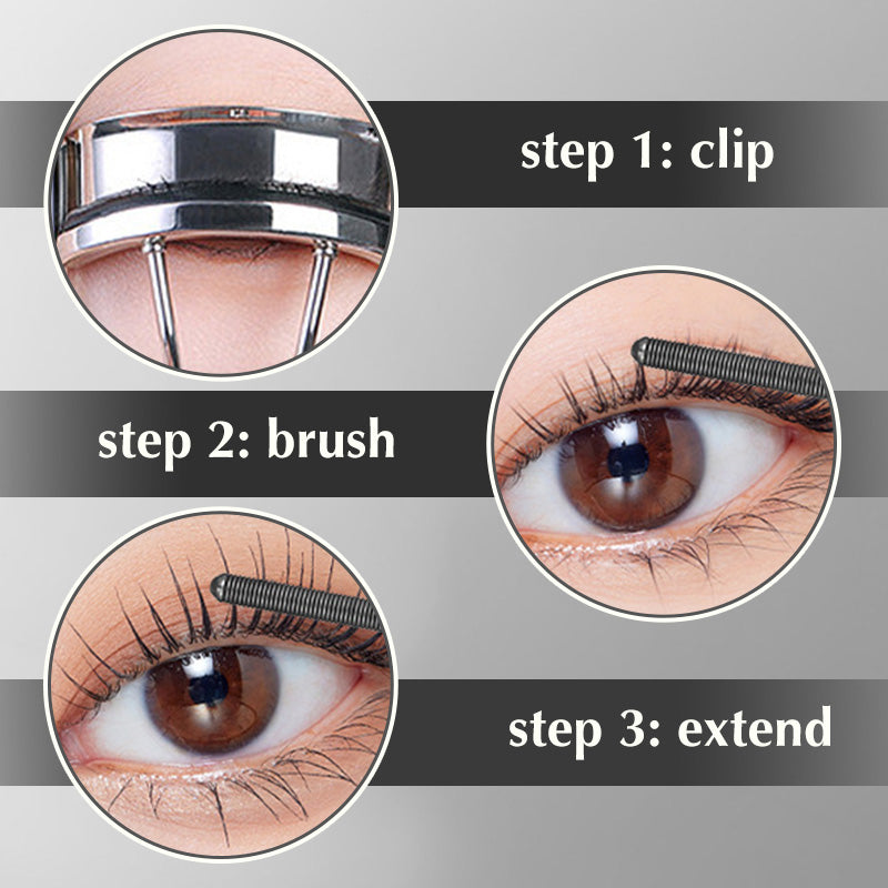 LashCurve™ -  3D krullende metalen mascara - waterproof & langhoudend [1 + 1 Gratis]