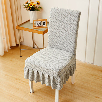 LuxuraSoft™ Stoelhoezen Eetkamer – Set van 4 | Elegant & Beschermend