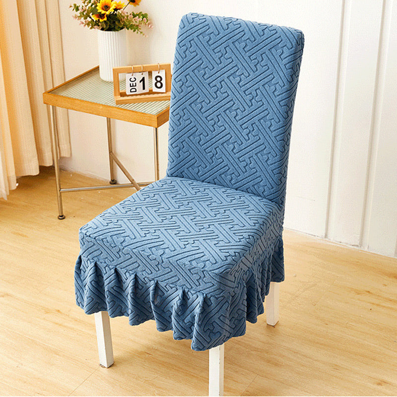 LuxuraSoft™ Stoelhoezen Eetkamer – Set van 4 | Elegant & Beschermend