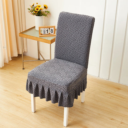 LuxuraSoft™ Stoelhoezen Eetkamer – Set van 4 | Elegant & Beschermend