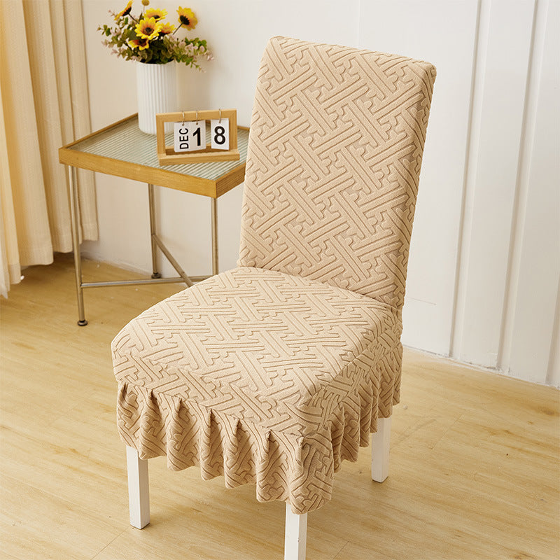 LuxuraSoft™ Stoelhoezen Eetkamer – Set van 4 | Elegant & Beschermend