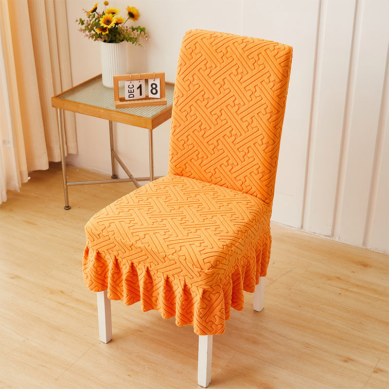 LuxuraSoft™ Stoelhoezen Eetkamer – Set van 4 | Elegant & Beschermend